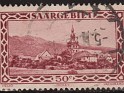 Germany 1927 Saar 50 C Bordeaux Scott 126